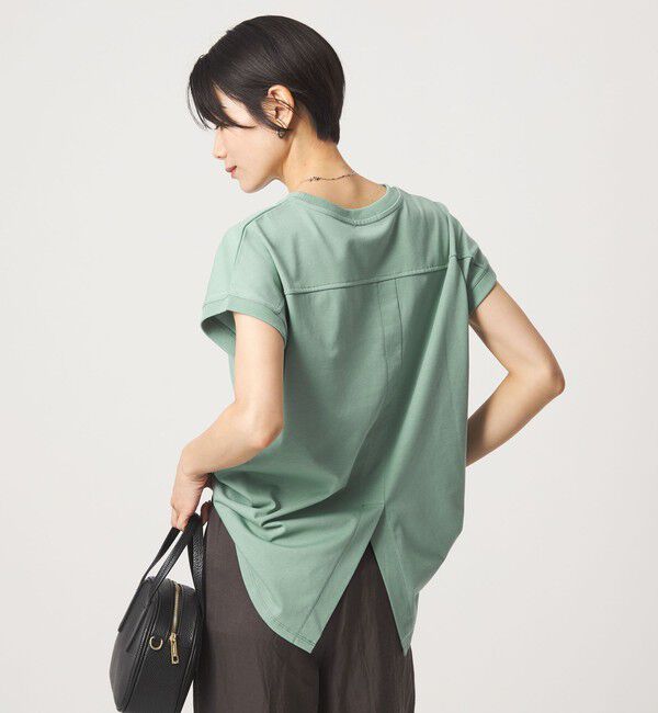 UNITED ARROWS green label relaxing「バックスリット   プルオーバー カットソー 制菌」|Tシャツ・カットソー|