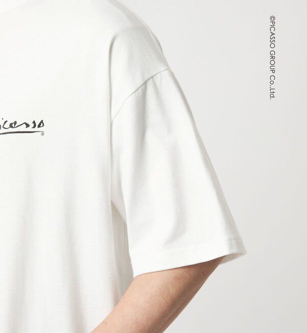 UNITED ARROWS green label relaxing「【別注】＜PABLO PICASSO＞インスパイアアート プリント 半袖 Tシャツ カットソー」|Tシャツ・カットソー|
