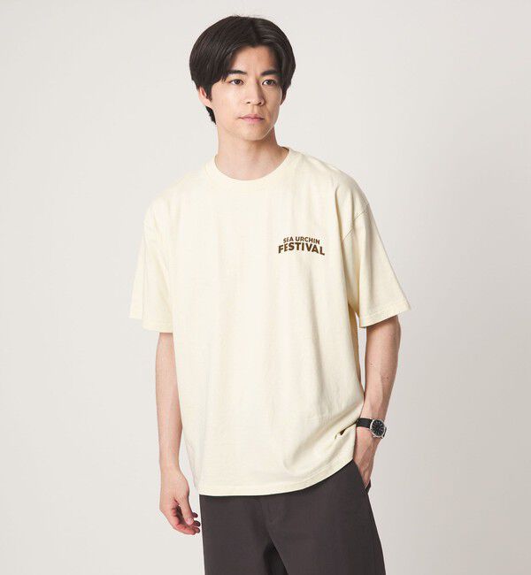 UNITED ARROWS green label relaxing「【別注】＜SCREEN STARS＞GLR シーフード 半袖 Tシャツ」|Tシャツ・カットソー|