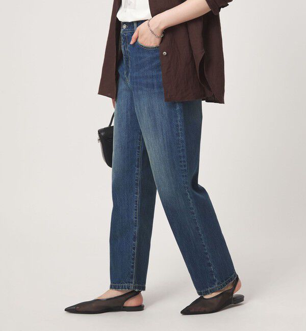 UNITED ARROWS green label relaxing「［size SHORT/TALLあり］ストレート デニム パンツ」|デニム|