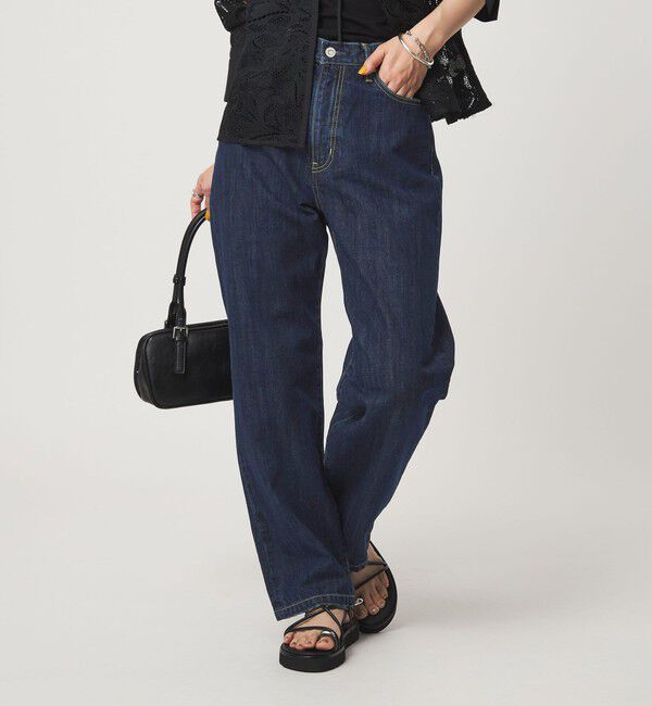 UNITED ARROWS green label relaxing「［size SHORT/TALLあり］ストレート デニム パンツ」|デニム|