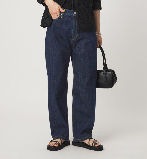 UNITED ARROWS green label relaxing「［size SHORT/TALLあり］ストレート デニム パンツ」|デニム|