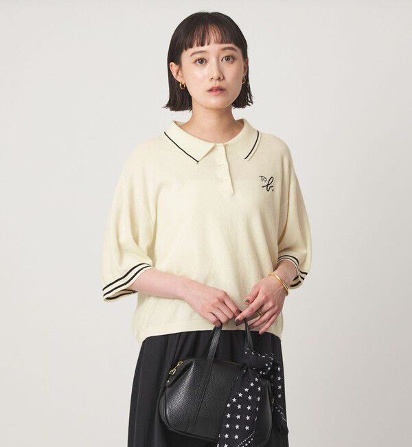 UNITED ARROWS green label relaxing「＜To b. by agnes b.コラボ＞ポロニット」|ニット・セーター|