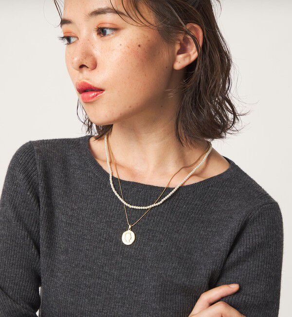 UNITED ARROWS green label relaxing「コイン＆フェイクパールネックレス 3WAY」|ネックレス|