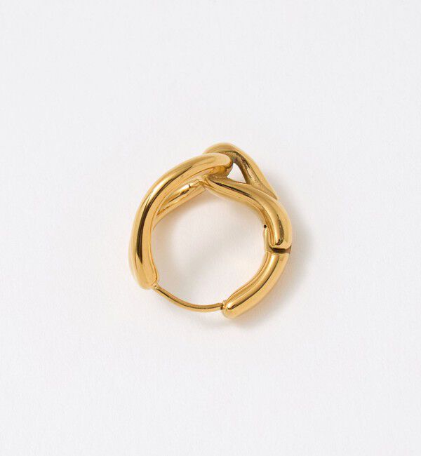 UNITED ARROWS green label relaxing「ドロップ フープピアス」|ピアス|