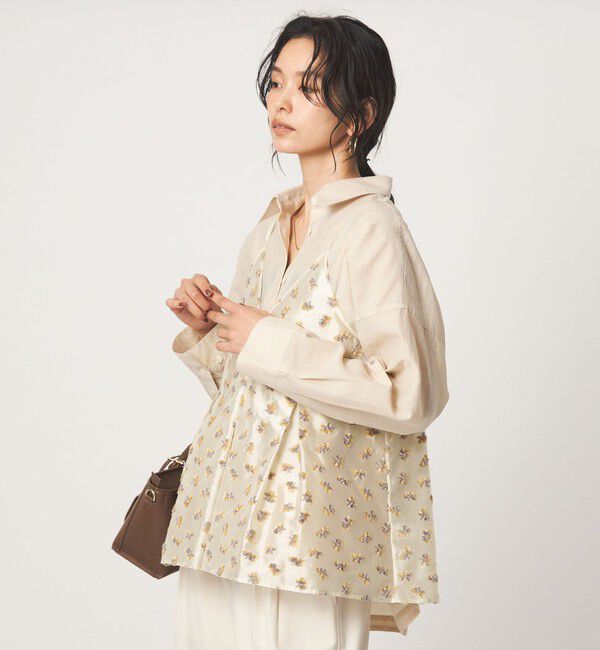 UNITED ARROWS green label relaxing「ジャガード キャミソール」|キャミソール|