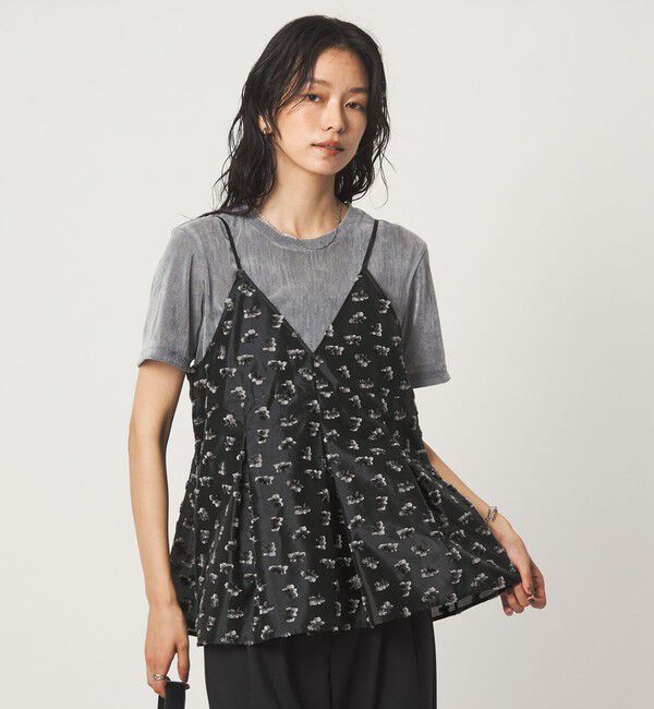 UNITED ARROWS green label relaxing「ジャガード キャミソール」|キャミソール|
