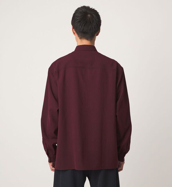 UNITED ARROWS green label relaxing「ワッシャー ポプリン ボックス レギュラー カラー 長袖 シャツ」|シャツ・ブラウス|