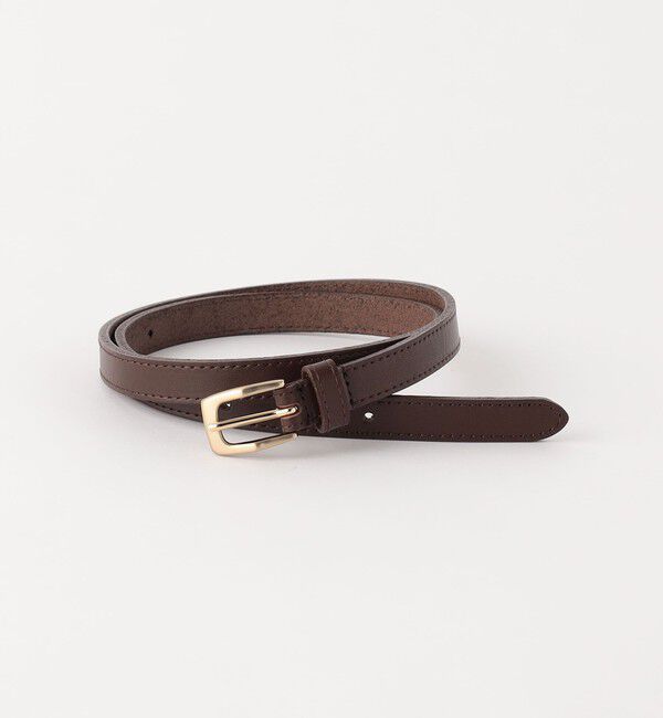 BEAUTY&YOUTH UNITED ARROWS「レザーロングベルト 2」|ベルト|DK.BROWN