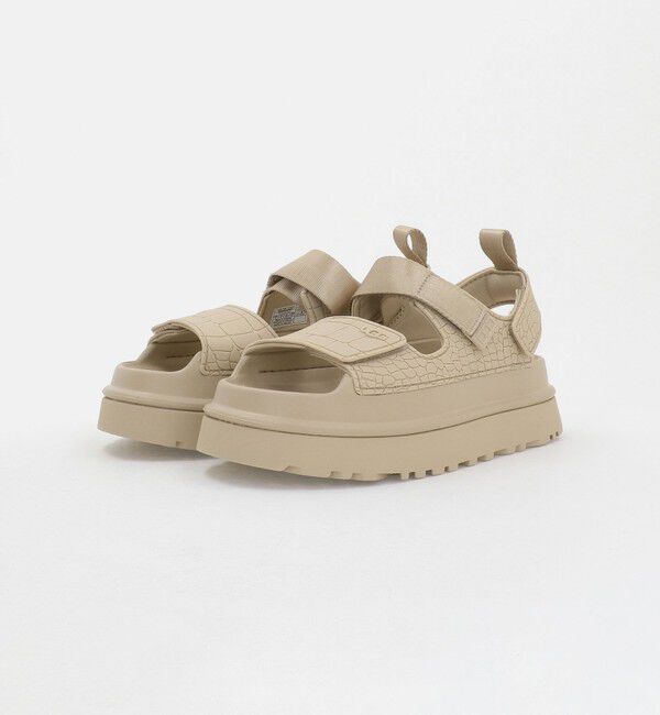 BEAUTY&YOUTH UNITED ARROWS「【国内EXCLUSIVE】＜UGG＞ゴールデングロウ エンボスド サンダル」|サンダル|
