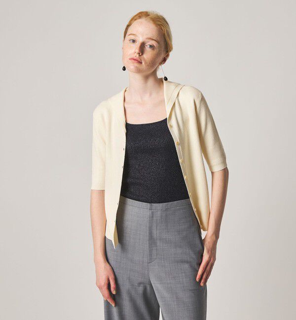 STEVEN ALAN「＜Steven Alan＞リブ カーディガン」|カーディガン|