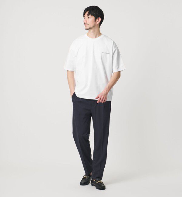 BEAUTY&YOUTH UNITED ARROWS「【WEB限定 WARDROBE SMART】リラックステーパード クール Tシャツ【抗菌防臭・接触冷感】」|Tシャツ・カットソー|