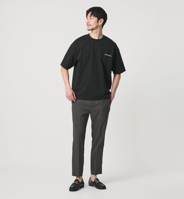 BEAUTY&YOUTH UNITED ARROWS「【WEB限定 WARDROBE SMART】リラックステーパード クール Tシャツ【抗菌防臭・接触冷感】」|Tシャツ・カットソー|