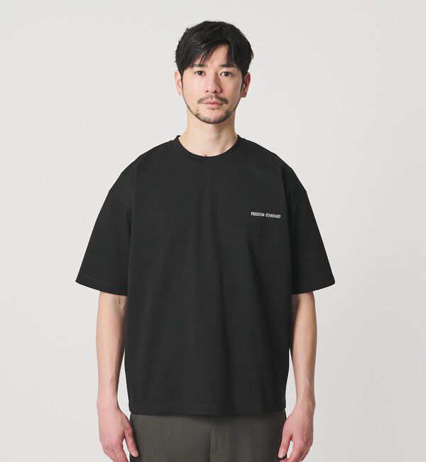 BEAUTY&YOUTH UNITED ARROWS「【WEB限定 WARDROBE SMART】リラックステーパード クール Tシャツ【抗菌防臭・接触冷感】」|Tシャツ・カットソー|