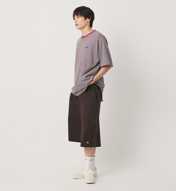 NICE WEATHER「＜NICE WEATHER＞マルチボーダー Tシャツ」|Tシャツ・カットソー|