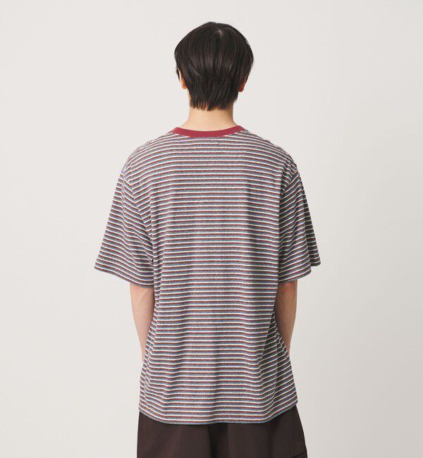NICE WEATHER「＜NICE WEATHER＞マルチボーダー Tシャツ」|Tシャツ・カットソー|