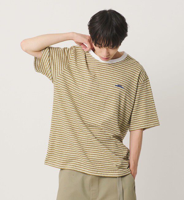 NICE WEATHER「＜NICE WEATHER＞マルチボーダー Tシャツ」|Tシャツ・カットソー|