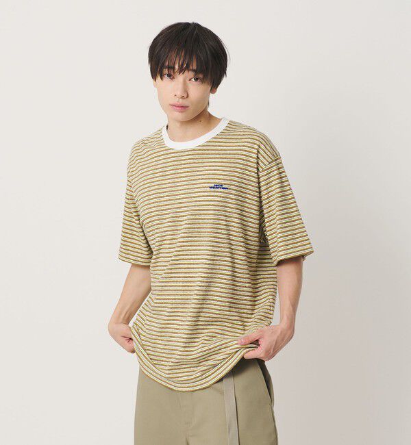 NICE WEATHER「＜NICE WEATHER＞マルチボーダー Tシャツ」|Tシャツ・カットソー|