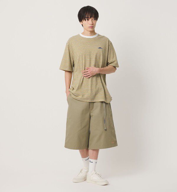 NICE WEATHER「＜NICE WEATHER＞マルチボーダー Tシャツ」|Tシャツ・カットソー|