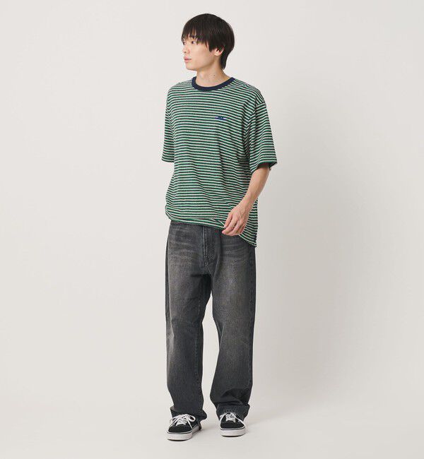 NICE WEATHER「＜NICE WEATHER＞マルチボーダー Tシャツ」|Tシャツ・カットソー|