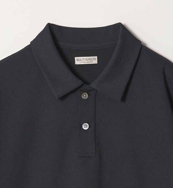 BEAUTY&YOUTH UNITED ARROWS「Air Dobby ワイドテーパード ポロシャツ ヨコストレッチ 吸水速乾 ウォッシャブル」|Tシャツ・カットソー|