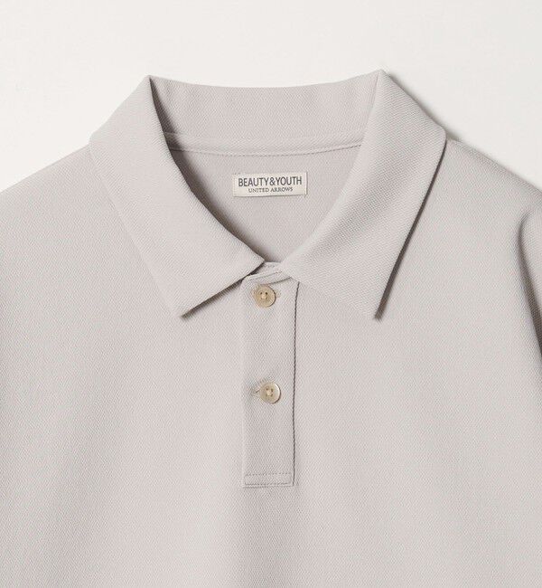 BEAUTY&YOUTH UNITED ARROWS「Air Dobby ワイドテーパード ポロシャツ ヨコストレッチ 吸水速乾 ウォッシャブル」|Tシャツ・カットソー|