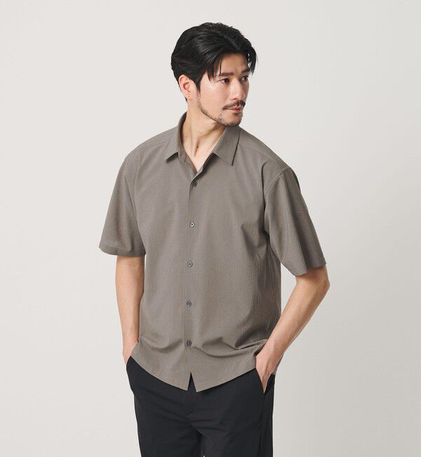 BEAUTY&YOUTH UNITED ARROWS「【WEB限定 WARDROBE SMART】サマーファンクション シャツ【吸水速乾】」|シャツ・ブラウス|