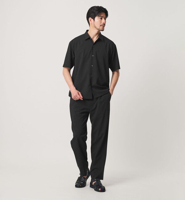 BEAUTY&YOUTH UNITED ARROWS「【WEB限定 WARDROBE SMART】サマーファンクション 1P ワイド スラックス【吸水速乾】」|チノ|
