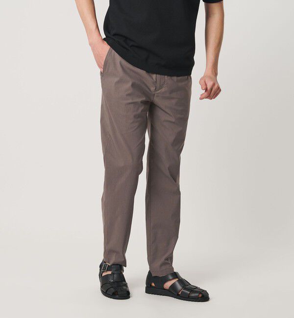 BEAUTY&YOUTH UNITED ARROWS「【WEB限定 WARDROBE SMART】クール ストレッチ イージーパンツ 【接触冷感・吸水速乾】」|チノ|