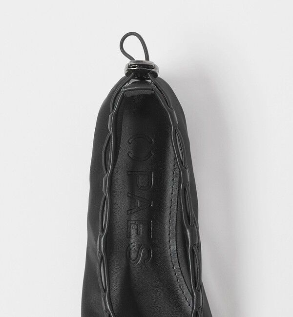 BEAUTY&YOUTH UNITED ARROWS「【別注】＜PAES＞メッシュ ストリング フラットシューズ/ブラック」|バレエシューズ|