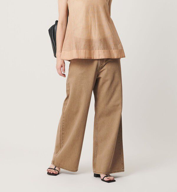 BEAUTY&YOUTH UNITED ARROWS「コットン ワイドフレア デニムパンツ」|デニム|