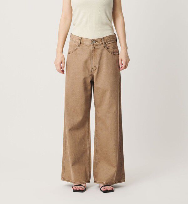 BEAUTY&YOUTH UNITED ARROWS「コットン ワイドフレア デニムパンツ」|デニム|