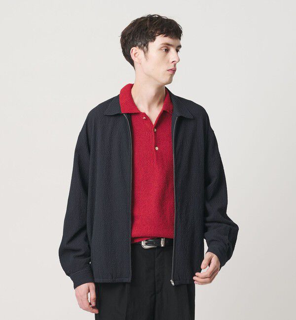 BEAUTY&YOUTH UNITED ARROWS「アーバン サッカー チェック ジップ シャツ」|シャツ・ブラウス|