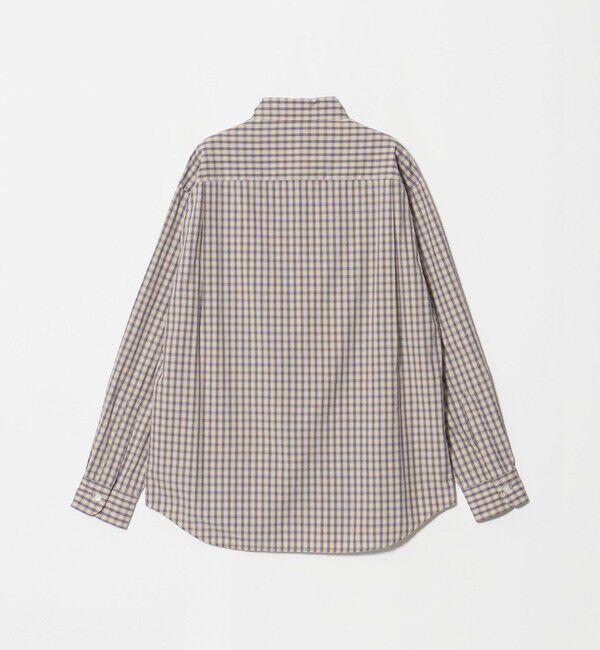 BEAUTY&YOUTH UNITED ARROWS「ピーチスキン チェック レギュラー シャツ FORM型」|シャツ・ブラウス|