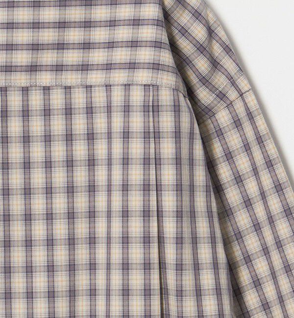 BEAUTY&YOUTH UNITED ARROWS「ピーチスキン チェック レギュラー シャツ FORM型」|シャツ・ブラウス|
