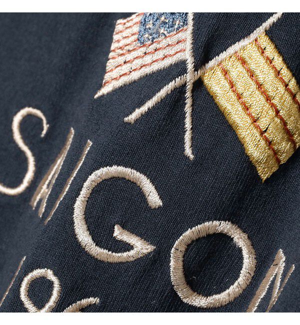 BEAMSBOY「テーラー東洋 / SUKA T-SHIRT EMBROIDERED &ldquo;SAIGON VIET-NAM&rdquo;」|Tシャツ・カットソー|