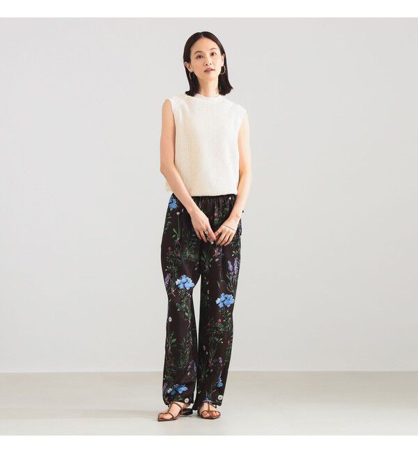 Demi-Luxe BEAMS 「【別注】SLOANE / 7ゲージ 畦編 クルーネック ノースリーブ」|ニット・セーター|