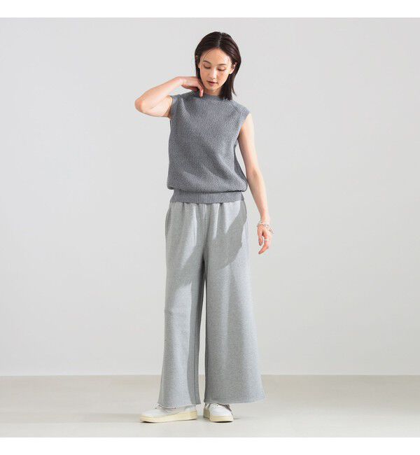Demi-Luxe BEAMS 「【別注】SLOANE / 7ゲージ 畦編 クルーネック ノースリーブ」|ニット・セーター|