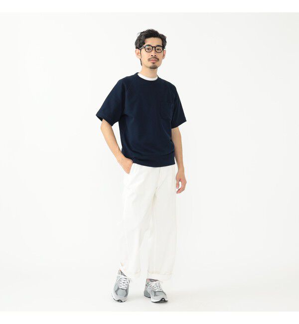 BEAMS PLUS「BEAMS PLUS｜【別注】LOOPWHEELER / Extra Light Short Sleeve Sweat」|スウェット・ジャージ|