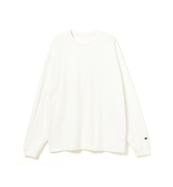 BEAMS「【別注】Champion / リバーシブル ロングスリーブ Tシャツ」|Tシャツ・カットソー|
