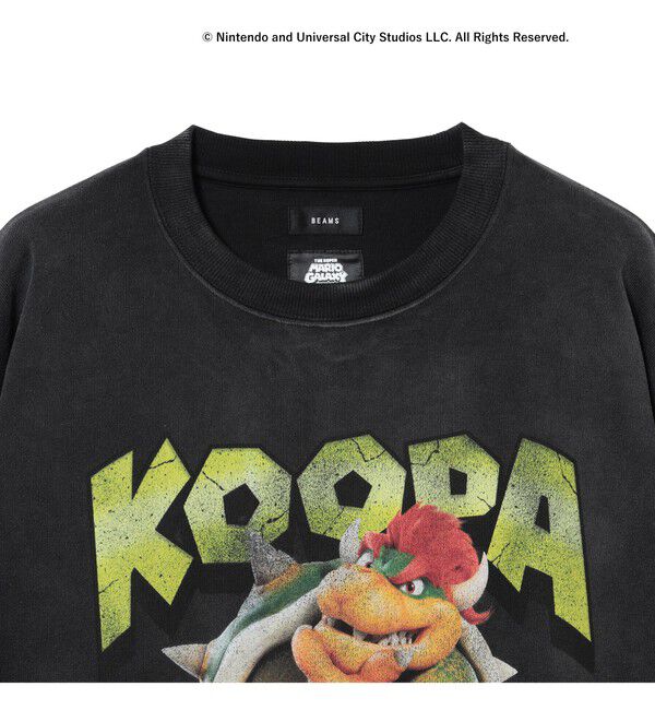 BEAMS「ザ・スーパーマリオギャラクシー・ムービー / KOOPA SWEAT」|Tシャツ・カットソー|