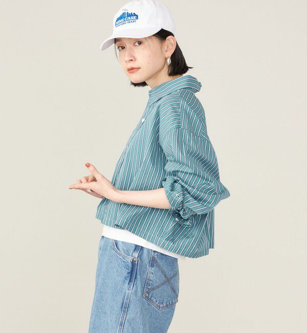 SHIPS for women「SHIPS NINE CASE:〈洗濯機可能〉ショート シャツ◇」|シャツ・ブラウス|