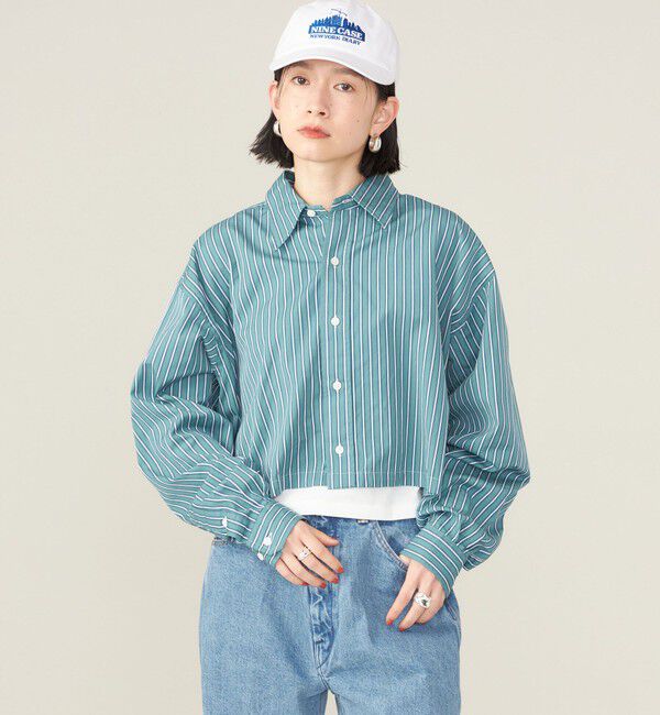 SHIPS for women「SHIPS NINE CASE:〈洗濯機可能〉ショート シャツ◇」|シャツ・ブラウス|