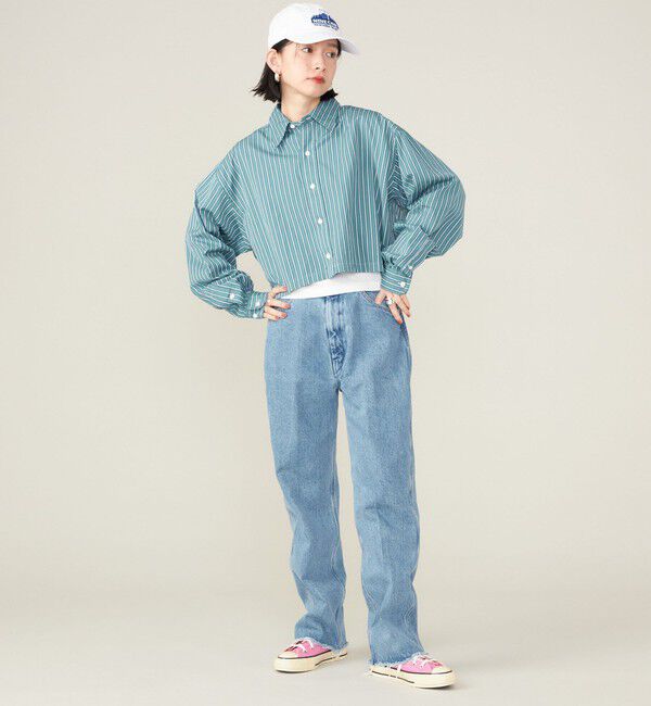 SHIPS for women「SHIPS NINE CASE:〈洗濯機可能〉ショート シャツ◇」|シャツ・ブラウス|