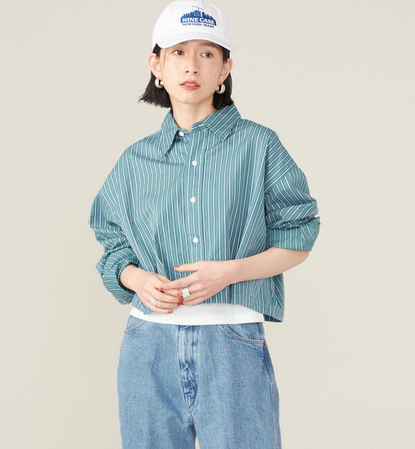 SHIPS for women「SHIPS NINE CASE:〈洗濯機可能〉ショート シャツ◇」|シャツ・ブラウス|