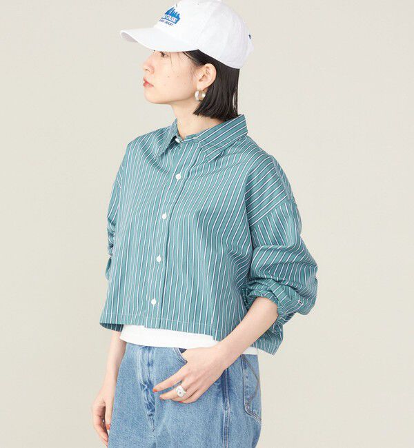 SHIPS for women「SHIPS NINE CASE:〈洗濯機可能〉ショート シャツ◇」|シャツ・ブラウス|