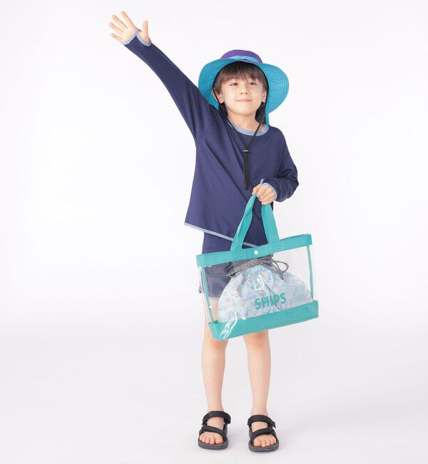 SHIPS KIDS「SHIPS KIDS:90～130cm / 無地 ラッシュガード」|その他|