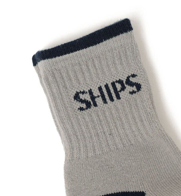 SHIPS KIDS「SHIPS KIDS:2P ロゴ ソックス」|ソックス|