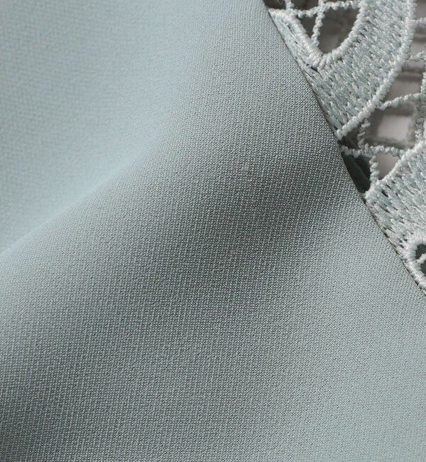 SHIPS for women「troisiemeCHACO:レース 切替 ワンピース（セレモニー対応可）」|ワンピース|