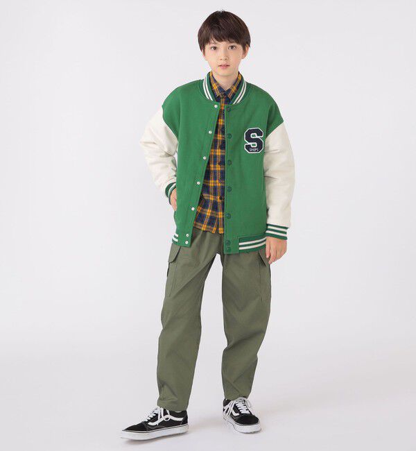 SHIPS KIDS「SHIPS KIDS:140～160cm / チェック パターン シャツ」|シャツ・ブラウス|